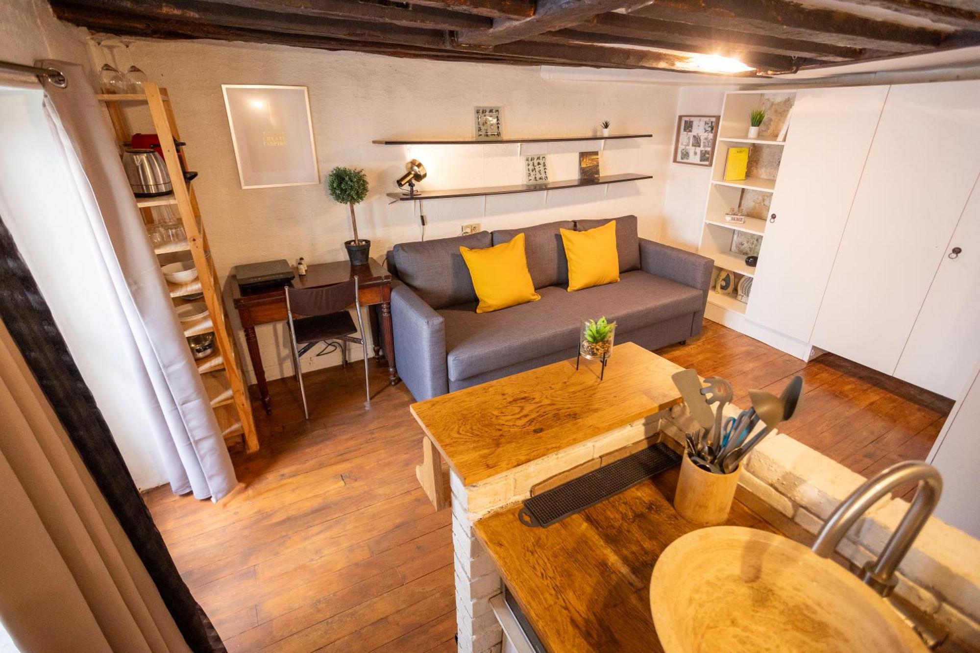 Studio Cosy Romantique En Plein Coeur De Paris Apartment Bagian luar foto