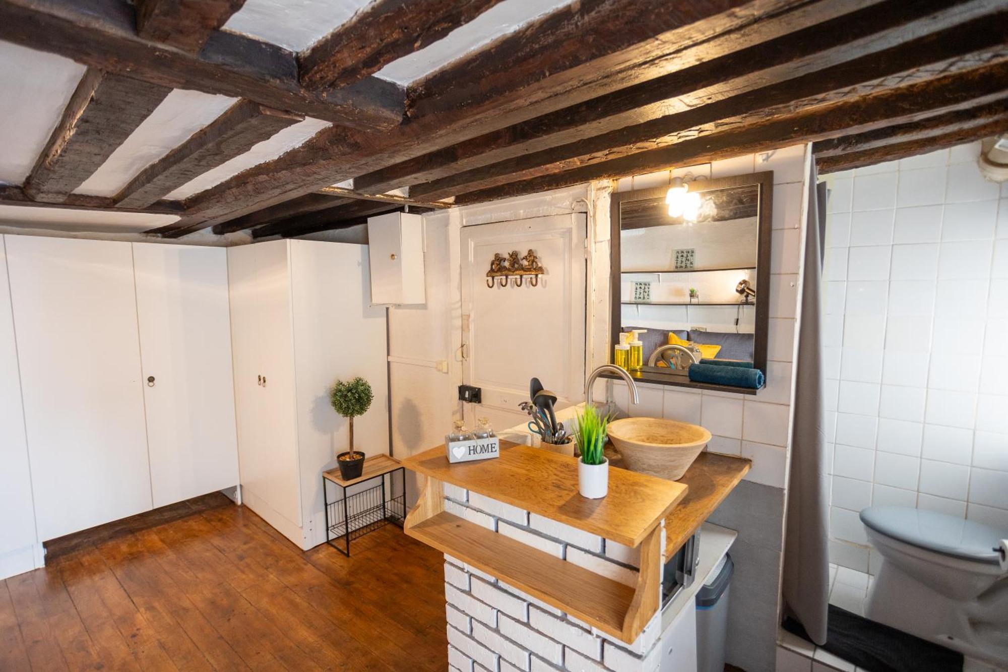 Studio Cosy Romantique En Plein Coeur De Paris Apartment Bagian luar foto